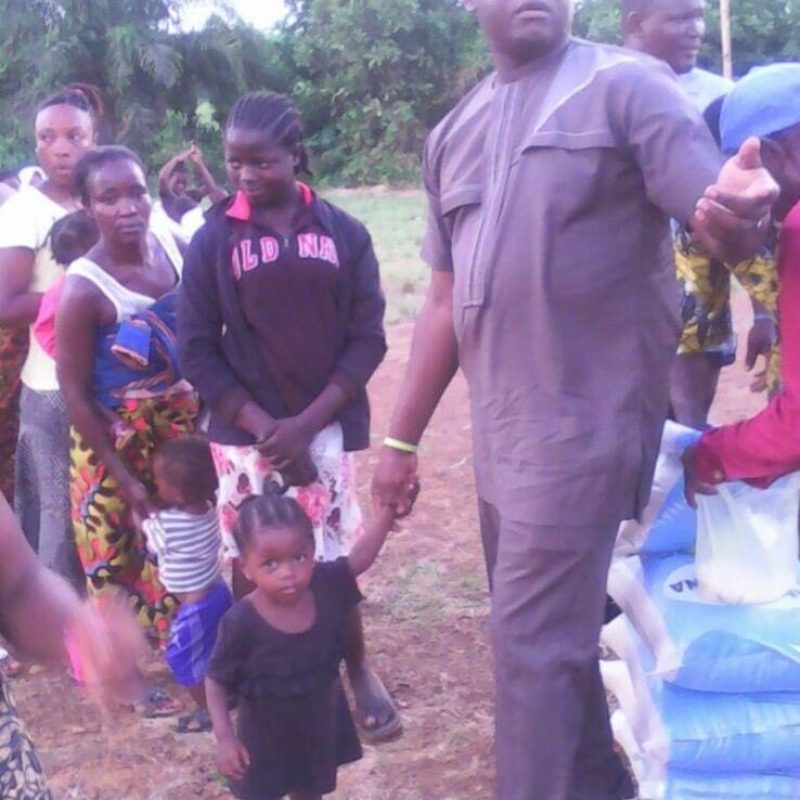Charity work in Liberia