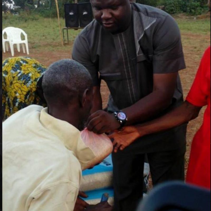 Charity work in Liberia