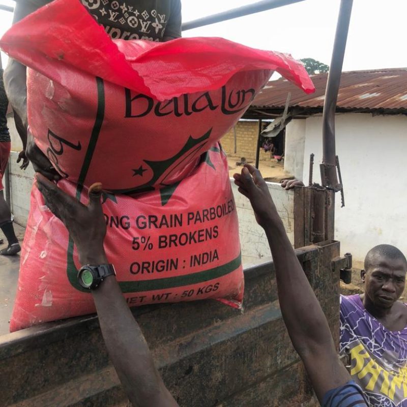 Charity work in Sierra Leone